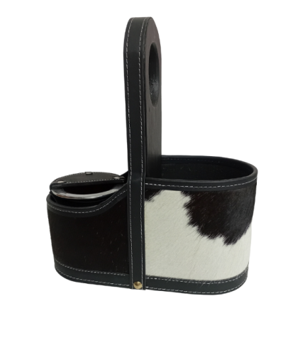 Charrua cuero con pelo